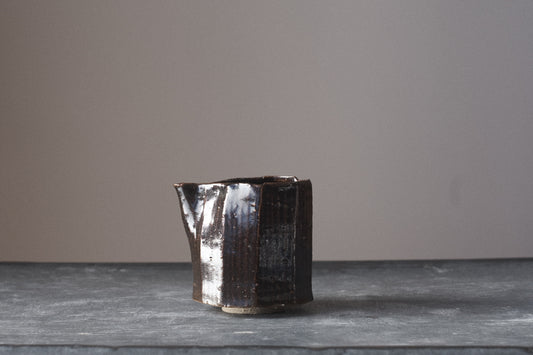 Brownish-black Faceted Server